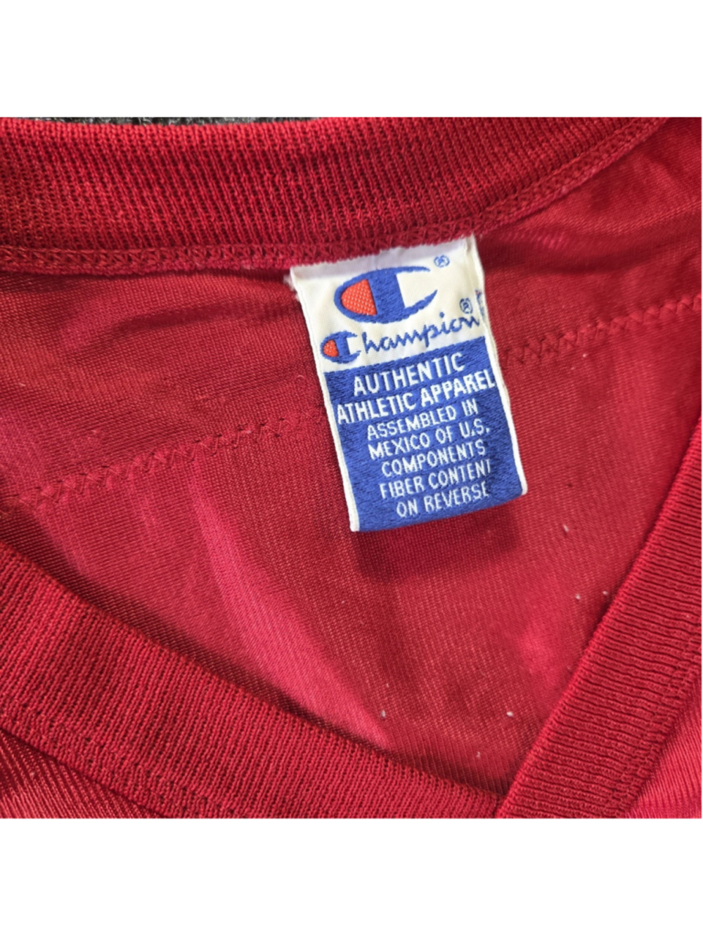 Vtg Champion Steve Young San Francisco 49ers Red Jersey Size Large B73 - Picture 7 of 12